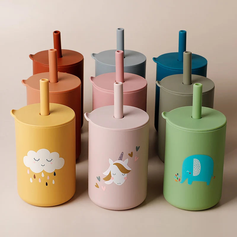 Baby Feeding Straw Cup